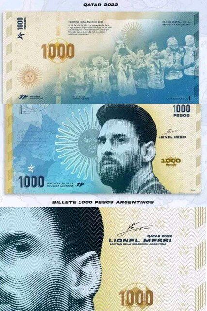  اسکناس مسی در آرژانتین چاپ شد