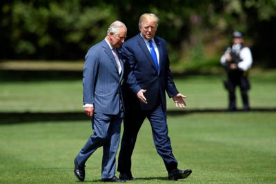 شوخی ترامپ با لهجه چارلز سوم، پادشاه انگلیس