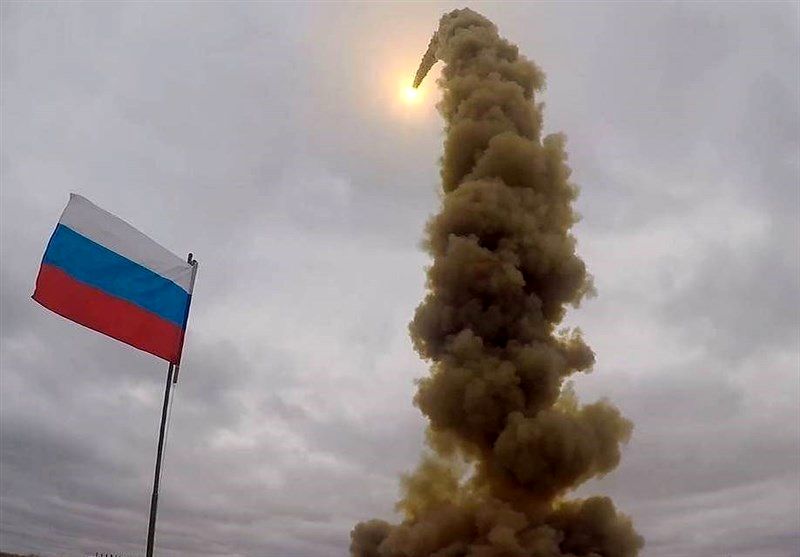 آزمایش موشک قاره پیمای «سارمات» توسط روسیه+فیلم