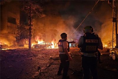 انفجارهای قوی در شهر حیفا 2