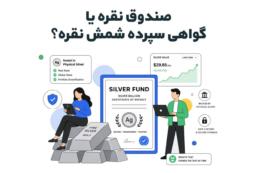 صندوق نقره یا گواهی سپرده شمش نقره؟