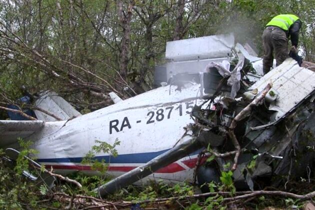 هواپیمای مسافربری سقوط کرد