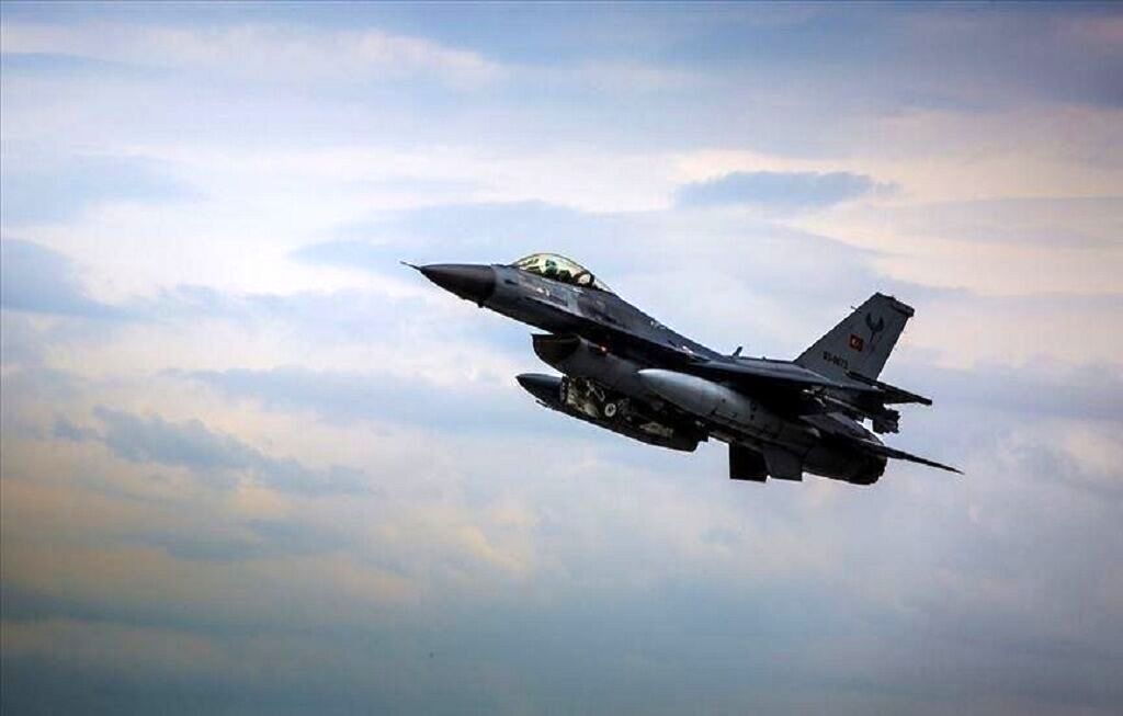 حمله هوایی ترکیه به مواضع پ.ک.ک در عراق