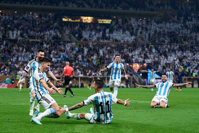 ضربات پنالتی فینال جام جهانی و قهرمانی آرژانتین+فیلم