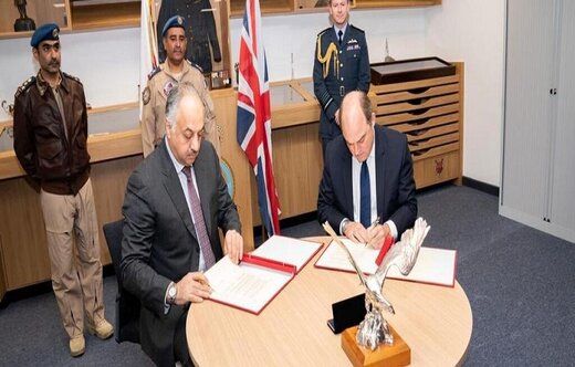انگلیس و قطر توافقنامه نظامی امضا کردند