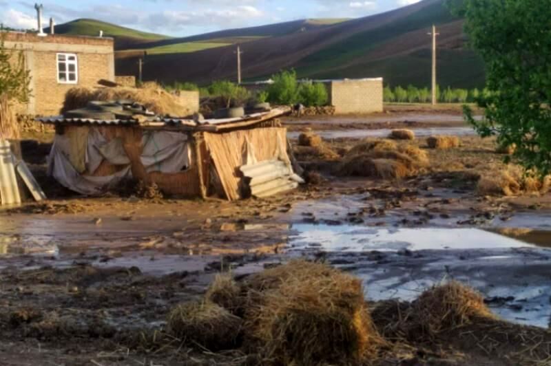 سیل به ۱۰۰ هکتار از اراضی مناطق عشایری در آذربایجان‌شرقی خسارت زد