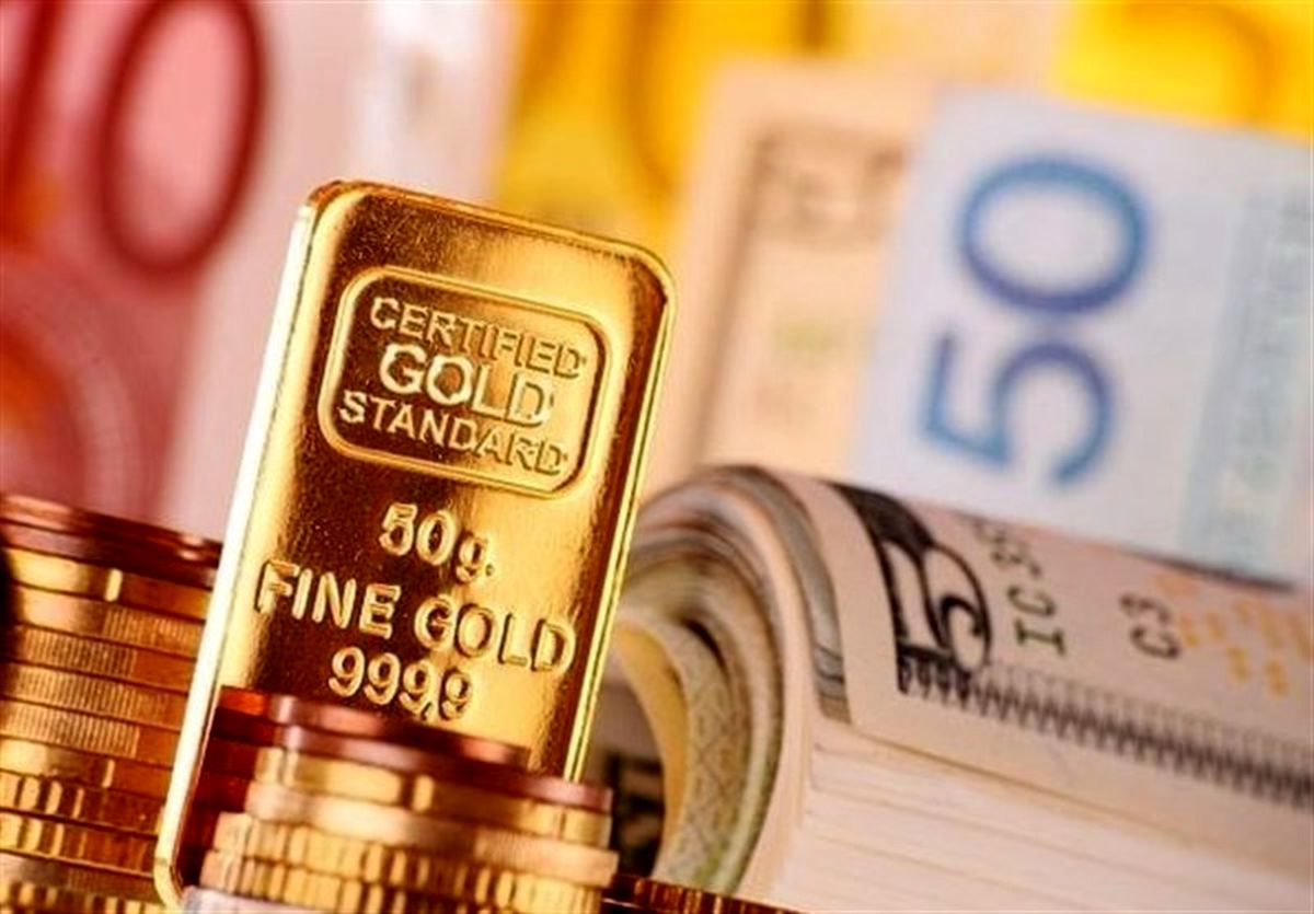 نوسان صعودی قیمت طلا و دلار در بازار