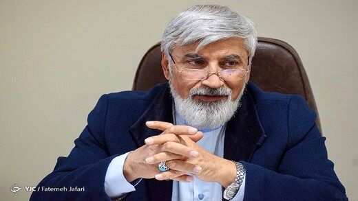 اعلام کاندیداتوری رئیسی از کنار مزار شهید سردار سلیمانی