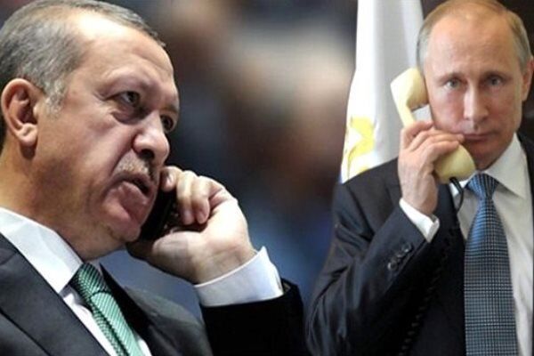 رایزنی پوتین و اردوغان درباره آتش‌بس قره‌باغ