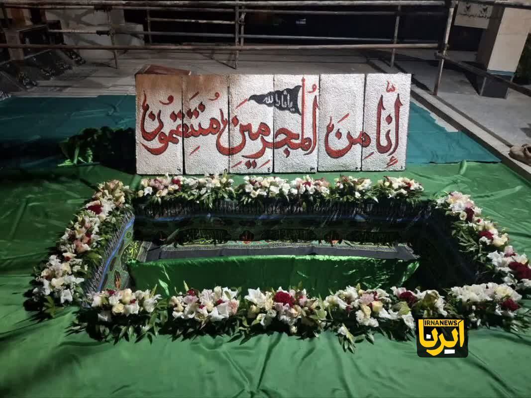 تصویری از مزار سپهبد شهید علی شادمانی 3