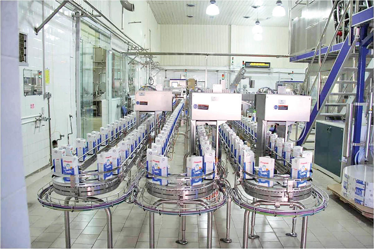  جایگزینی گرانول تولید داخل  در بسته‌بندی شیر پگاه
