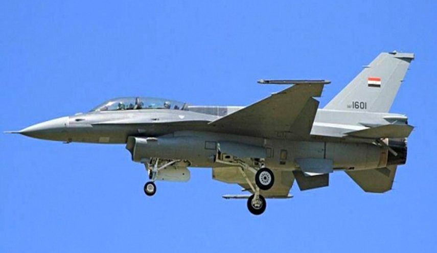 حمله جنگنده‌های اف-16 عراق به مقر داعش