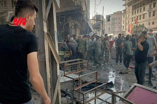 فوری/ انفجار مرگبار در نزدیکی هتلی در دمشق+تصاویر