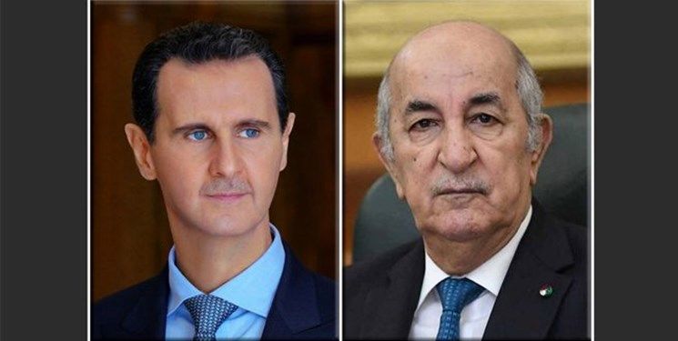 محور گفت‌وگوی تلفنی بشار اسد با رئیس جمهور الجزایر