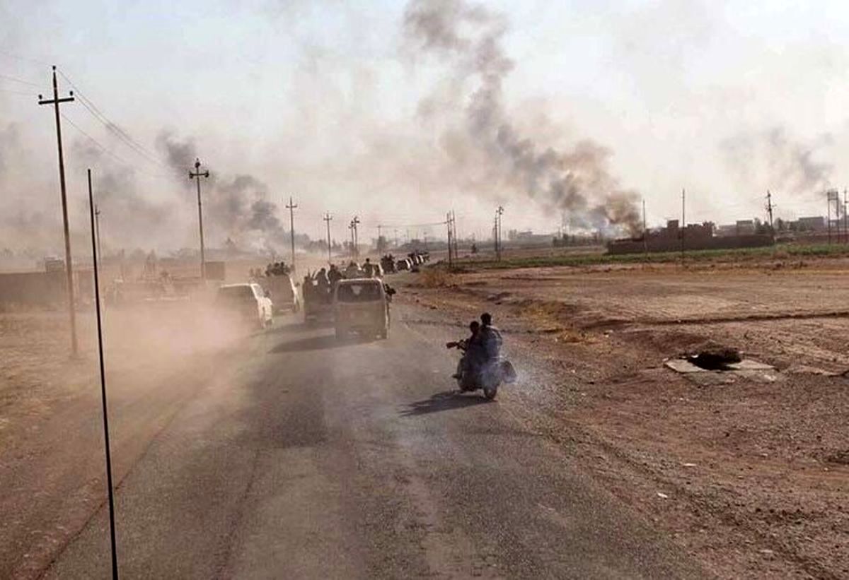 بمباران مخفیگاه‌های داعش در صلاح‌الدین عراق