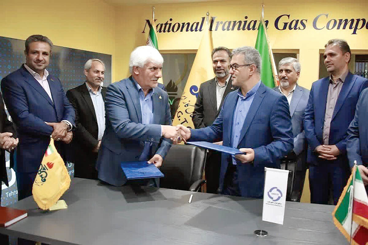 منطقه دو عملیات انتقال گاز ایران و شرکت صنایع ابزار دقیق نفت، توافق‌‌نامه همکاری امضا کردند
