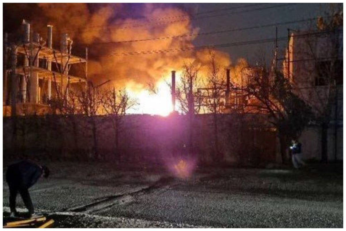 وقوع انفجار در یک کارخانه شیمیایی در شهریار+فیلم