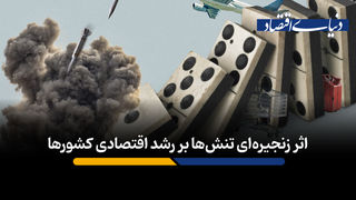 اثر زنجیره‌ای تنش‌ها بر رشد اقتصادی کشورها