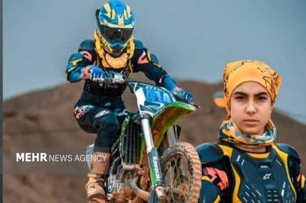 حادثه تلخ برای دختر موتورسوار / النا معدنی پور به کما رفت