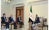 الجولانی با فرستاده آمریکا در دمشق دیدار کرد