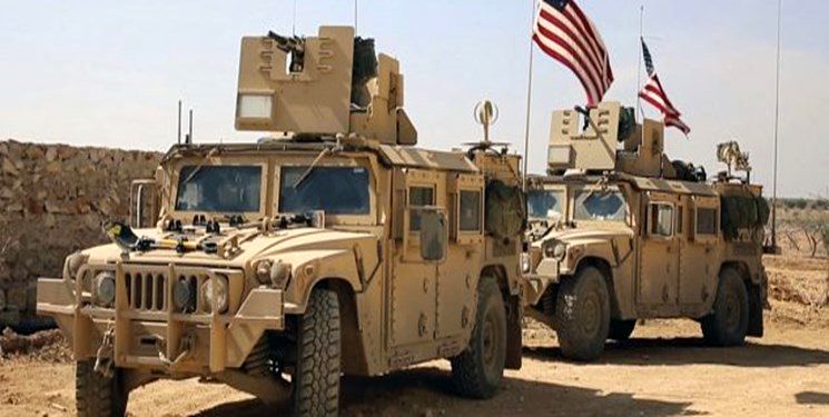 ده‌ها خودروی زرهی آمریکا وارد عراق شدند