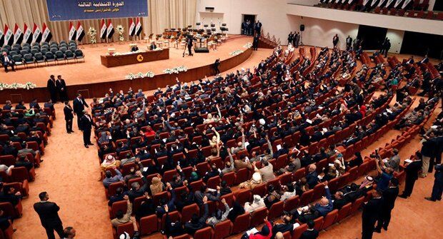 درگیری وحشتناک در پارلمان عراق