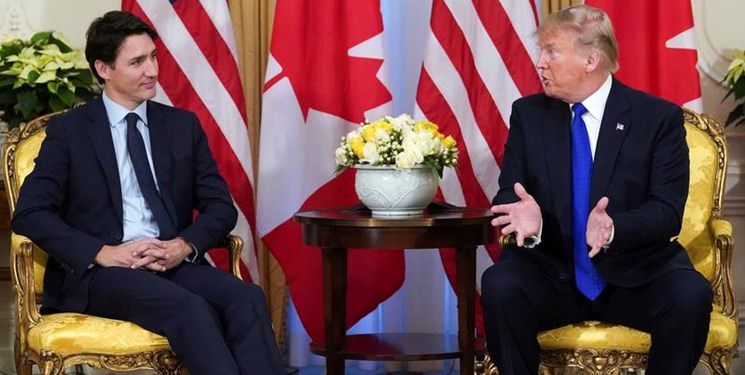 در گفت و گوی ترامپ و نخست وزیر کانادا چه گذشت؟
