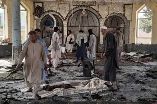 تصاویری دلخراش از قربانیان مسجد قندهار افغانستان