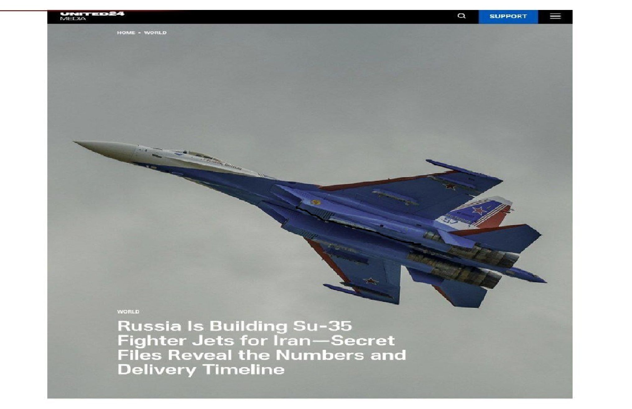 روسیه در حال ساخت جنگنده‌های پیشرفته برای ایران است