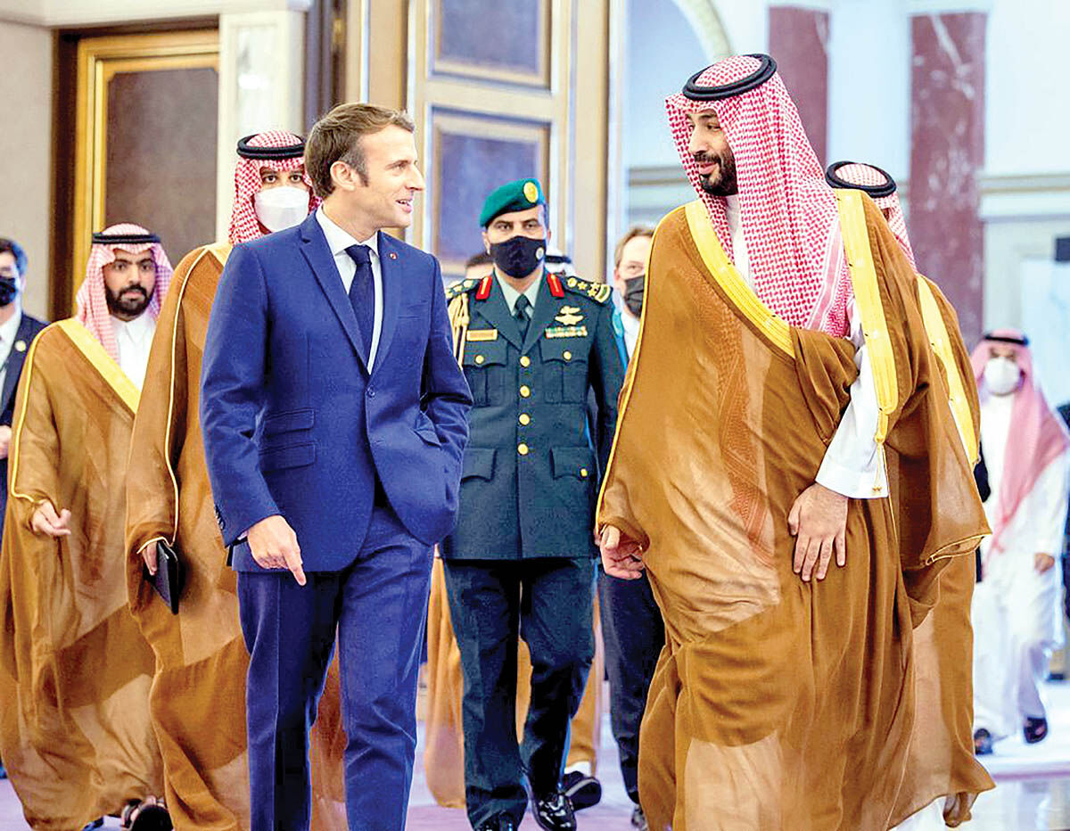 توافق بن‌سلمان و مکرون بر سر عروس خاورمیانه