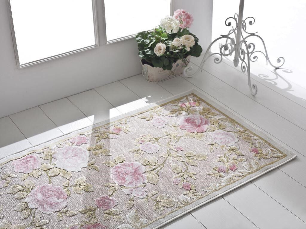 فرش گل برجسته ی ماشینی