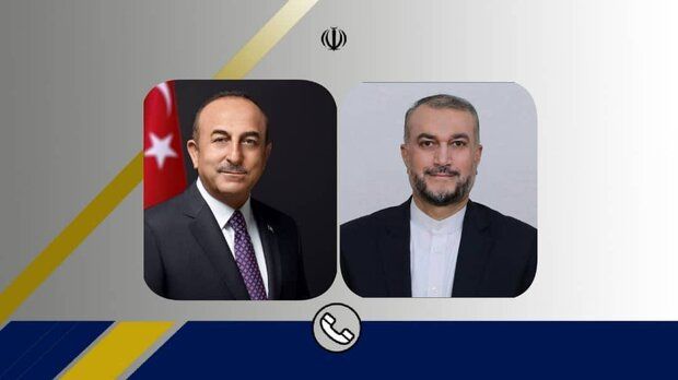 امیرعبداللهیان و وزیر خارجه ترکیه رایزنی کردند