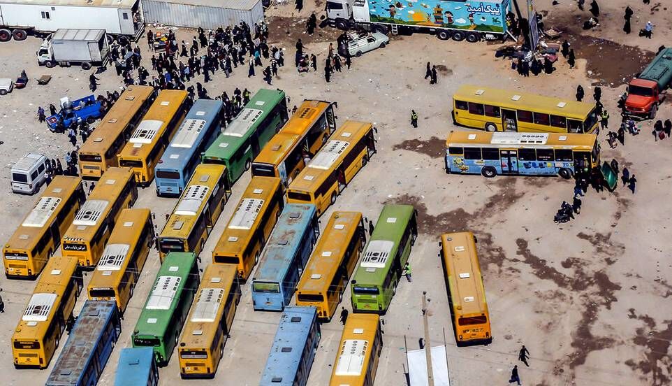 ۱۰۰ دستگاه اتوبوس آماده جابجایی زائران اربعین هرمزگان است