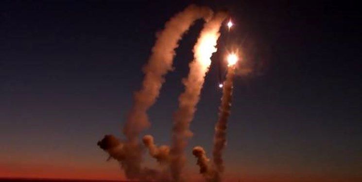 حمله روسیه با موشک‌های کالیبر به یک انبار تسلیحات در اوکراین