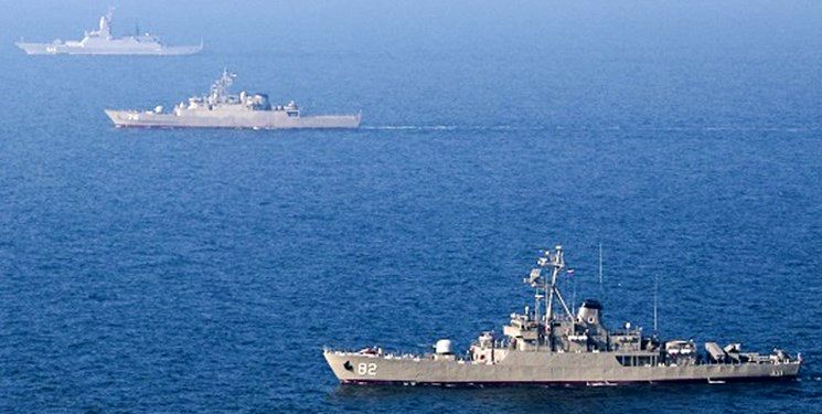 پایان رزمایش دریایی ایران و روسیه در شمال اقیانوس هند