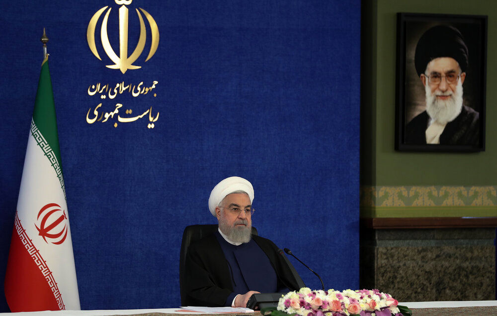 روحانی: اگر جنگ اقتصادی آمریکا بر هر کسی تحمیل می شد، اقتصاد آن کشور فرو می ریخت