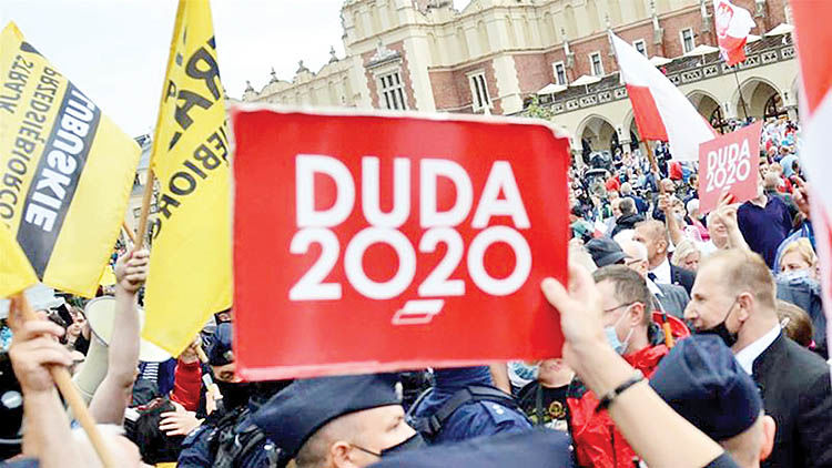 انتخابات لهستان دو مرحله‌ای شد