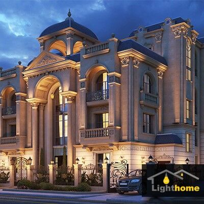نورپردازی نمای ساختمان؛ بایدها و نبایدها