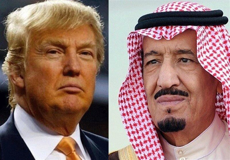 گفت‌و‌گوی ترامپ با ملک سلمان