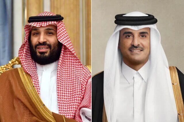 جزئیات تماس امیر قطر و ولیعهد عربستان درباره منطقه