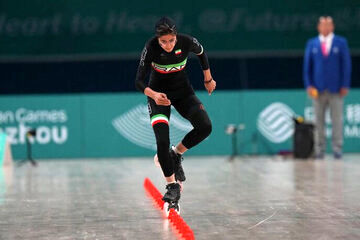 تبریک امیرعبداللهیان به دختر اسکیت‌باز ایرانی