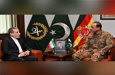 بیانیه ارتش پاکستان درباره دیدار عراقچی با سید عاصم منیر