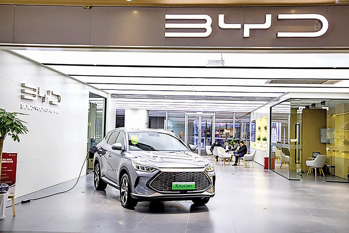 BYD رکورد شکست