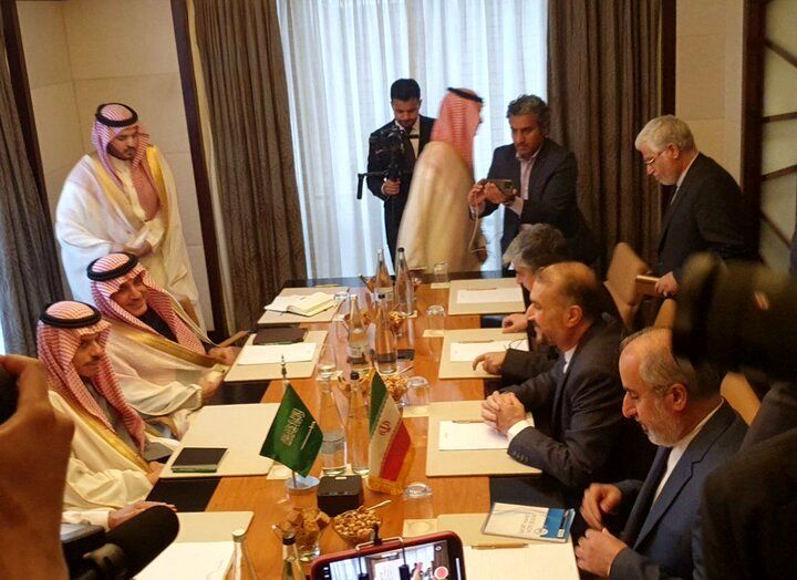امیرعبداللهیان و وزیر خارجه عربستان دیدار کردند