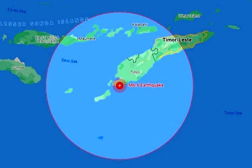فوری/ زلزله شدید در اندونزی/ جزیره تیمور تخلیه شد