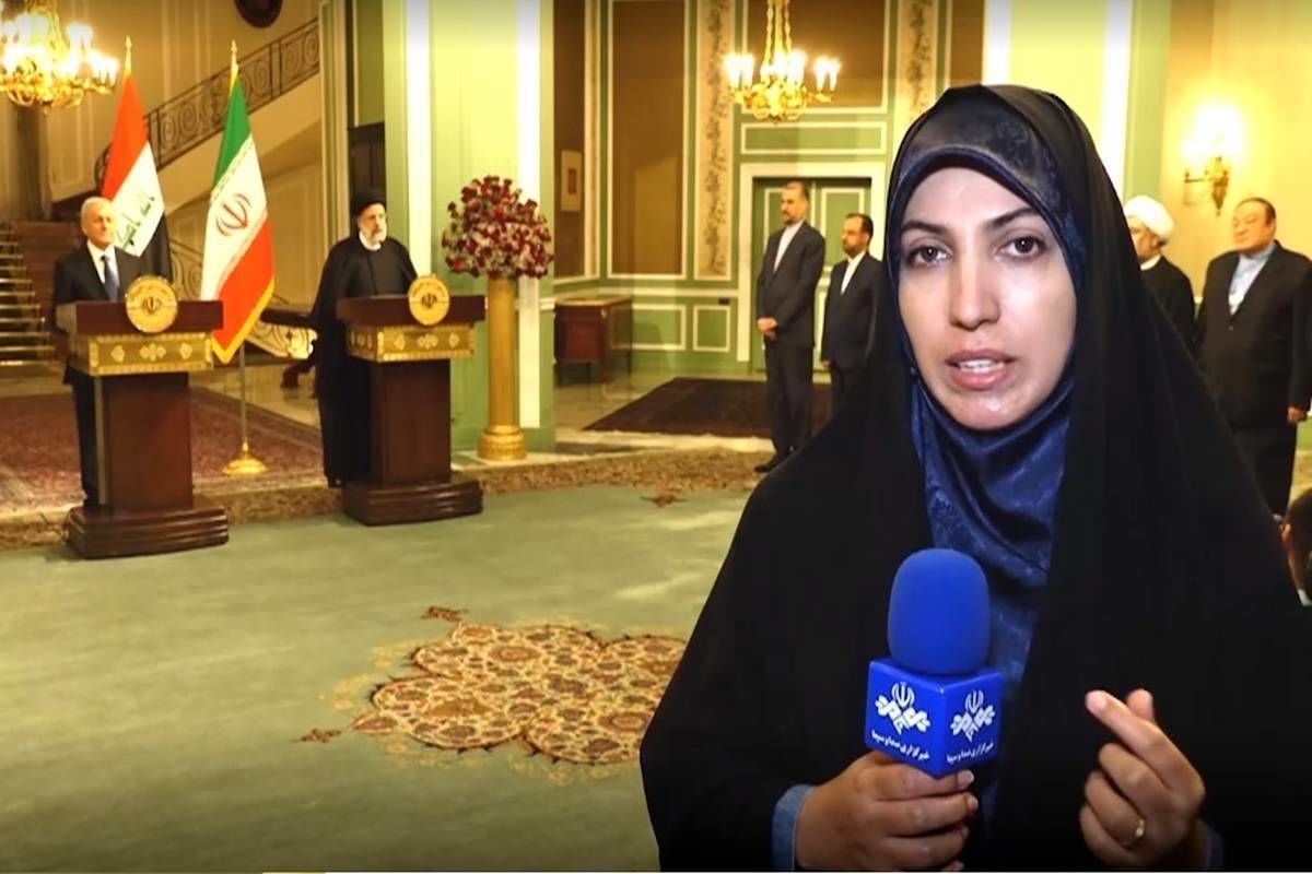 اولین عکس از مراسم عقد آمنه سادات ذبیح‌پور