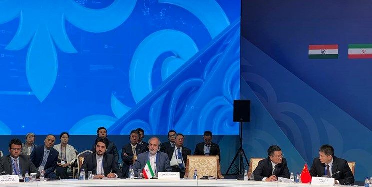 استقبال اعضای سازمان شانگهای از اولین حضور رسمی ایران
