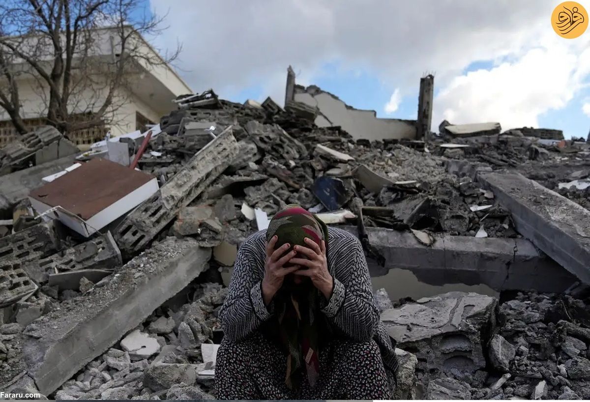 عکس هولناک از زلزله ترکیه /آخرین صحنه...