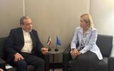 دیدار عراقچی با کایا کالاس در حاشیه نشست مجمع عمومی سازمان ملل