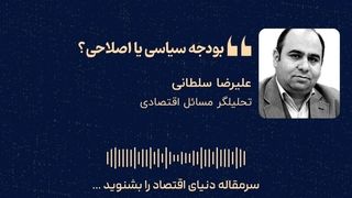 «بودجه سیاسی یا اصلاحی؟»